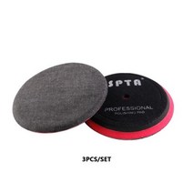 자동차광택기폴리셔차량광택기 차량흠집제거 인치 자동차 폴리셔용 프리미엄 데님 패드 오렌지 껍질 제거 폴리싱 대량 판매 개, 3Pc 2000 Grit Pad+5 Inch(125mm