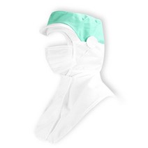 위생모 방진모 크린룸 정전기 방지 위생복 후드 모자 남산유통, 그린S