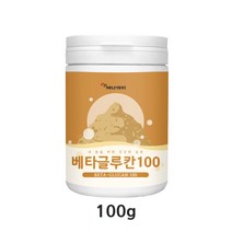 베타글루칸 분말 가루 발효 베타글루칸 건조효모 아연 비타민 셀레늄 유산균 백수오 추출물 파우더, 2개, 100g 1통
