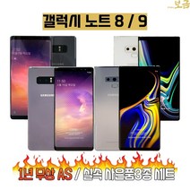 삼성갤럭시노트8 노트9 중고폰 공기계 알뜰폰 자급제 리퍼폰 효도폰 세컨폰 업무용, 갤럭시노트8 256GB, W급, 딥씨 블루