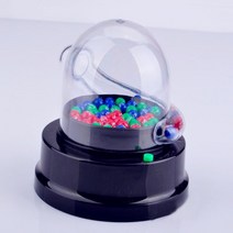 전기 행운의 흔들리는 턴테이블 큰 로토 2 색 공 복권 기계 장치 미니 아날로그, 한개옵션0