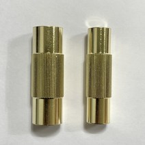 깔끔한 황동 알루미늄 뜰채부싱 민물바다 뜰채연결 조인트 나사 붓싱 실리콘 붕어뜰채망, 황동부싱, 12mm