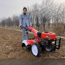 소형트렉터 소형관리기 텃밭 미니 경운기 트랙터, 벨트 180 디젤 전기 시동 차동장치