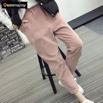 퀸앤조이 새로운 만남 코듀로이 밴딩 팬츠***판매자 퀸앤조이***