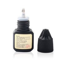 6 주 이상 빠른 건조 속눈썹 연장 접착제 5ml 레이디 블랙 전문 도구 1 병, [01] Black