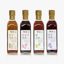 천연 자연발효식초 세랑초 300ml, 포도