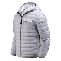 남성용 워너원 덕다운 후드 경량 패딩 점퍼 E11D16_op4596