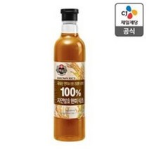 씨제이 자연발효현미식초800ml백설, 2개