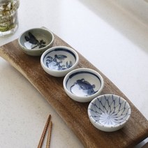 기타 바보사랑[꾸미기 좋은날]아이카 미니 종지 6cm (4type), 복어