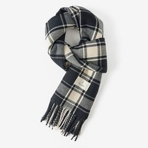 YAPOGI여성목도리 겨울용 따뜻한 머플러 태슬머플러 체크목도리 선물