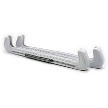 스케이트화 날집 피겨 커버 아이스하키 조정 가능한 스 하키 피규어 스케이트 블레이드 커버 가드 1 쌍, 01 white