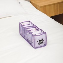산리오 양말 헬로 키티 카와이 쿠로미 마이 멜로디 만화 자수 메쉬 보관 가방 애니메이션 Sanrioed 귀여운 속옷 상자
