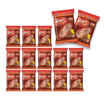 크라운제과 키커 3번들 51g x 15개 기분전환 웨하스 초코바 초콜릿, 1개