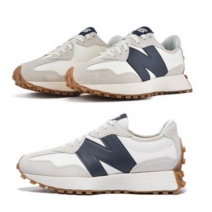 뉴발란스 우먼스 327 화이트 네이비 WS327KB