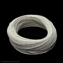 네트워킹 도구 툴 렌카드 네트워크 아답터 랜포트 3D 프린터 용 절연 고온 전자 케이블 1M5M UL1332 PTFE 와이어 302826242220181614131210 AWG, White+1 Meter+28AWG