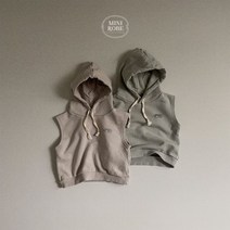 미니로브 (모델)그린후드조끼