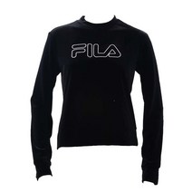 휠라 여성 벨로아 풀오버 FS2POA4152F_BLK