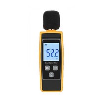 LCD 휴대용 디지털 데시벨 소음 측정기 층간 소음 방지 소음계, 상세페이지 참조