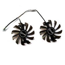 노트북 쿨러 쿨링 받침대KFA2 갤럭시 지포스 GTX 1070 Exoc Snpr 그래픽 팬, 금