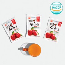 [HACCP인증] 청목농원 100% 밀양 얼음골 사과즙 산지직송 120ml x 25포, 50개