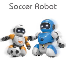 나이스샵 무선조종RC로봇장난감 스마트 축구로봇 축구게임, A-2pcs