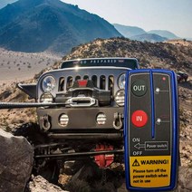 12V 24V 전기 디지털 윈치 무선 원격 제어와 오프로드 복구 견인 SUV 트럭 ATV-JEEP 용 방수