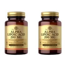 솔가 알파 리포산 채식주의자 보조 효소 식물성 200mg 50캡슐 2개