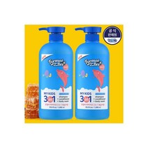 올인원 바스샴푸 어린이샴푸 바디워시 1L 복숭아향 2개, 올인원 바스샴푸 어린이샴푸 바