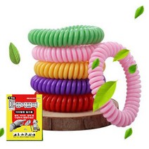 The크리스탈 향기팔찌 여름팔찌 여름밴드 kc인증 5P, 랜덤