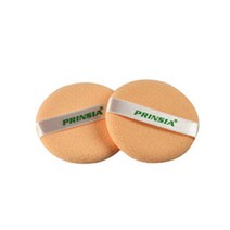 메이크업퍼프 쿠션 퍼프 스펀지 원형 캐론분첩 2P 본상품, 5개