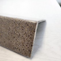 BMC 인조대리석 마루굽틀 80X80X1800 현관 인테리어자재 마루귀틀 귀틀 타일 마감재 재료분리대 (베네치안샌드 컬러) 10개