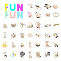 고등 중학생과학실험 오토마타 스팀교육 화학실험키트 DIY 과학교구, 6.피쉬즘 복어 오르골