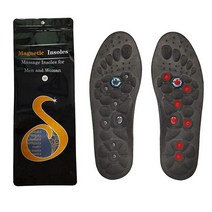 지압 마그네틱 마사지 안창 자석이 있는 통기성 신발 인서트 및 완화를 위한 발 교정용 자석 안창(M)