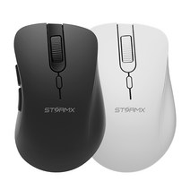 제닉스 STORMX WM1 무소음 무선 마우스, 화이트