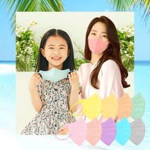 아이코코 쿨 새부리형 마스크 여름용, 대형, 베이지 25매
