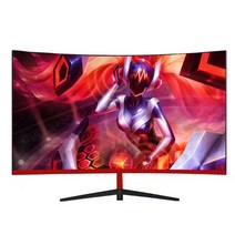 AOCSXM 24 27 인치 게임 모니터 75Hz 데스크탑 커브 고화질 화면 MVA 패널 1920x1080 PC VGA HDMI 호환, [03] Black 24 Inch 75Hz, [04] 미국 플매트 카펫 러그