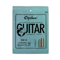 일렉기타 orphee rx 010-046 일렉트릭 기타 현 니켈 합금 초경량 장력 악기, rx19
