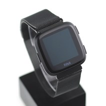핏빗 버사 스트랩 메탈 메쉬 블랙 시계줄 fitbit 마그네틱 시계밴드 CH06BK