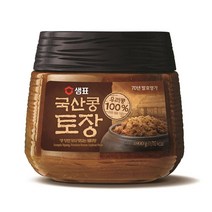 팬트리 맛집 엄마손맛 샘표 국산콩 토장 900g 존맛탱 집반찬 자취, 1개