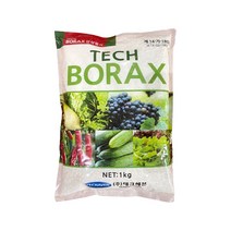 테크보락스(붕사비료)1kg 붕소결핍으로 발생하는 발육부진 생육장애 해결, 1개