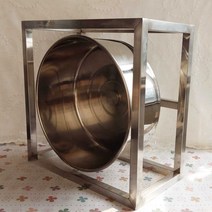 자동 웍 기계 직화 볶음기 조리기 중식 교반솥 원두, 35CM (토토로)