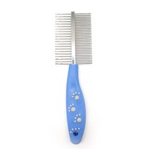 강아지 죽은털제거 사모예드 브러쉬 빗 얼굴빗 단모용