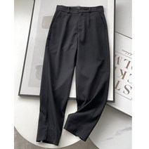 블랙드팬츠 포켓 와이드팬츠 키커 보이는 다리가 롱 일자통바지 여자 캐주얼바지 DGK 2514853003