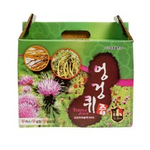 국내산 엉겅퀴즙 엉겅퀴 즙 엑기스 엉겅키 효능 가시 밀크씨슬 100ml X 60포