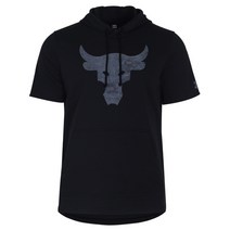언더아머 언더아머 남성 프로젝트 락 테리 BULL 후드 반팔 티셔츠 1362547-001