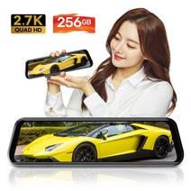 풀세트 GPS 메모리 포함가 10M 국내 최대용량 256GB 2.7K 초고화질 룸미러블랙박스 삼성테크윈, 64G 2채널 :  실내 후방카메라