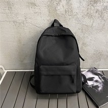 BS-17 데일리 베이직 2컬러 무지 백팩 남녀공용 학생