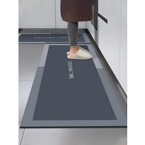 깔끔한 주방 바닥 매트 미끄럼 방지 피로예방 매트, 100cm-160cm, T