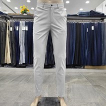 (모다인천점)베이지 하운드 잔체크 면스판 여름 바지/MH2977