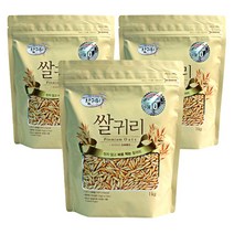 쌀귀리 1kg x 3팩 캐나다 귀리 오트 참귀리 귀리쌀, 3개